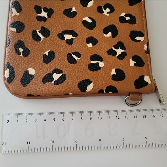 Leopard Clutch Jewell by Thirty One Gifts Animal Print Pouch Bag #0009 - Picture 11 of 12